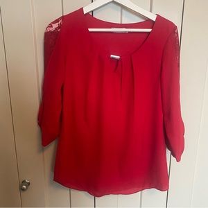 Ricki's lace sleeve blouse❤️-Size 4